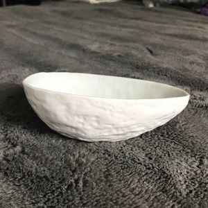 2/$25 Anthropologie Walnut /Avocado Bowl